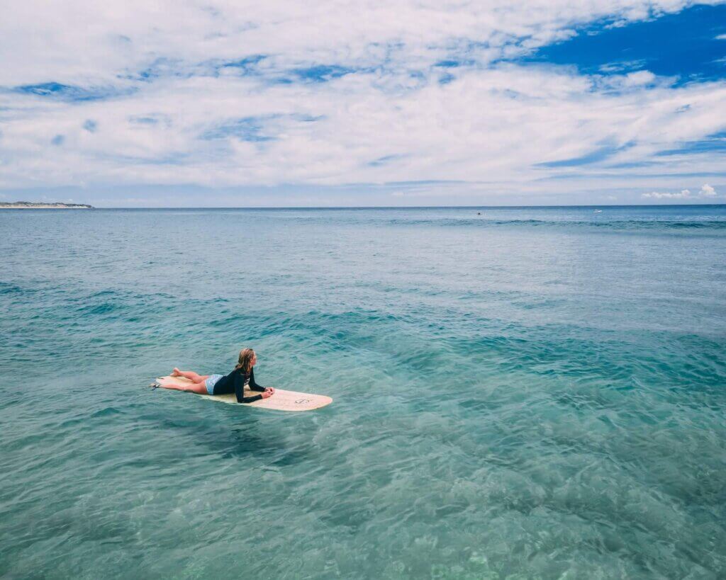 Surfing In Maui