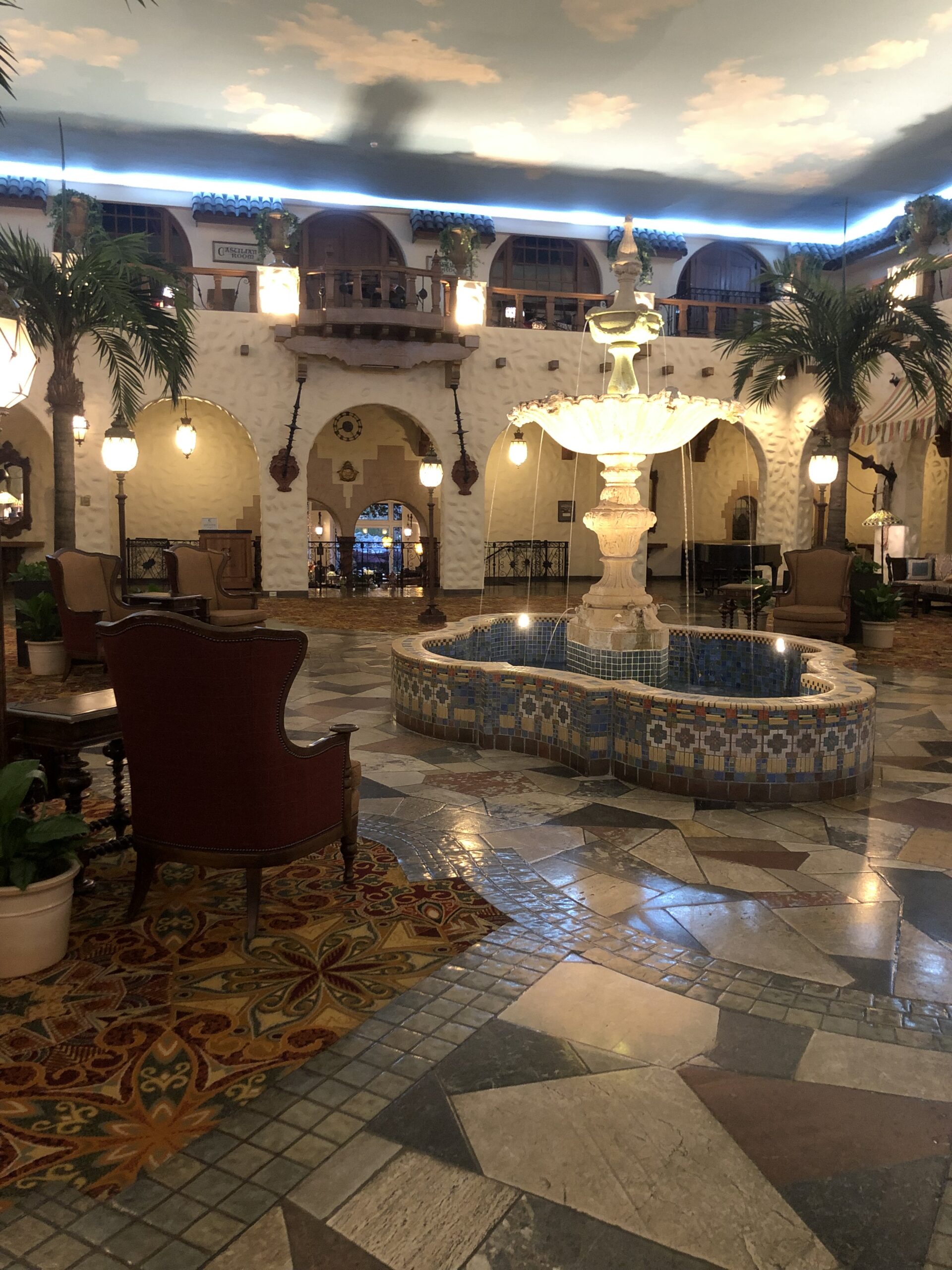 The Hotel Hershey Spanish Style Lobby